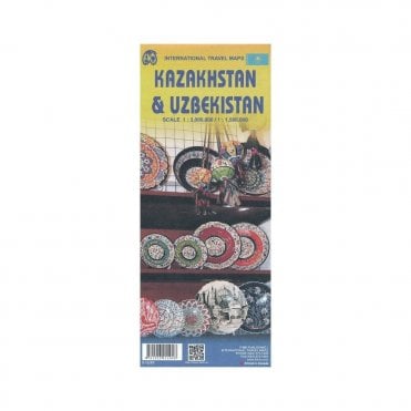 Uzbekistan & Kazakhstan Travel Map