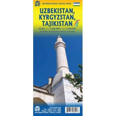 Uzbekistan Travel Map