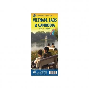 Vietnam / Laos / Cambodia Travel Map