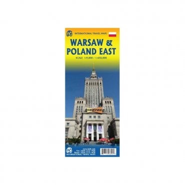Warsaw / Eastern Poland Travel Map