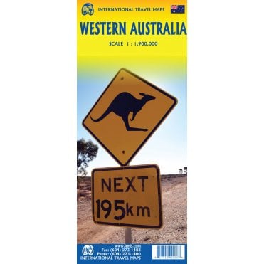 Western Australia Travel Reference Map