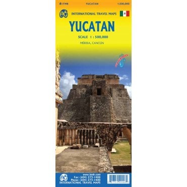 Yucatan Peninsula Map