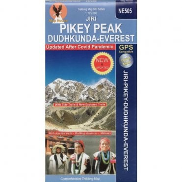 Jiri - Pikey Peak - Dudhkunda-Everest | Nepa Map NE505