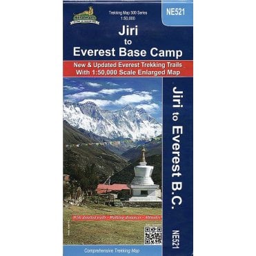 Jiri to Everest Base Camp | Nepa Map NE521