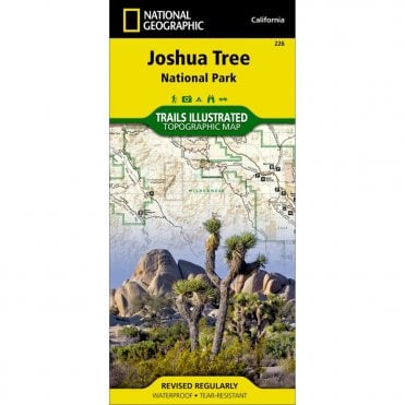 Joshua Tree National Park Trail Map - Nat Geo 226