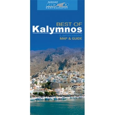 Kalymnos (Greece) 'best of' tourist map with information guide