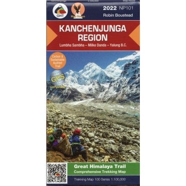 Kangchenjunga Region | Nepa Great Himalaya Trail Map NP101