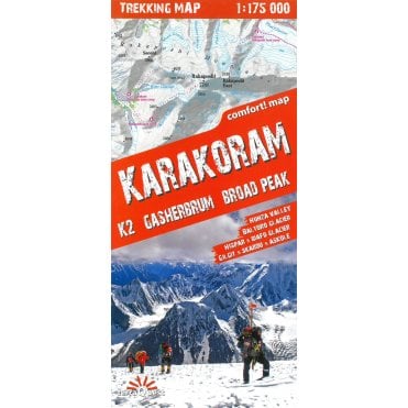 Karakoram Trekking Map