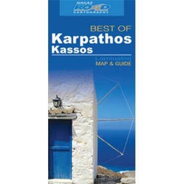 Karpathos - Kassos (Greece) 'best of' tourist map with information guide