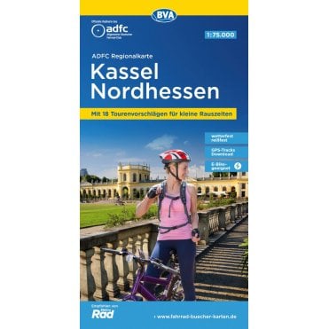 Kassel/Nordhessen Regional Cycling Map