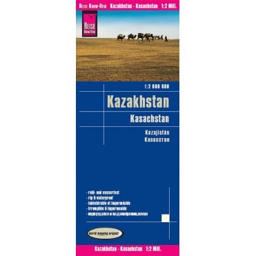 Kazakhstan Map - Reise Know-How