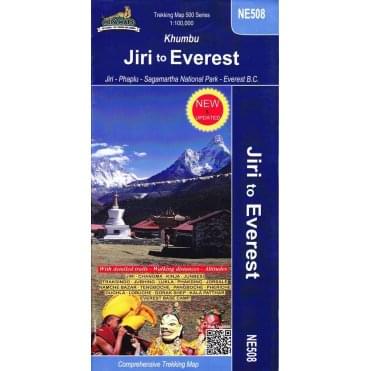 Khumbu: Jiri to Everest Base Camp | Nepa Map NE508