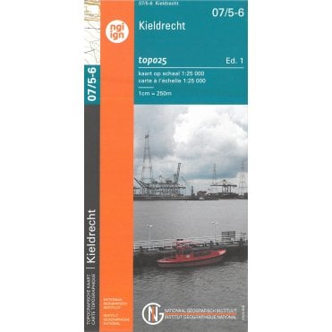 Kieldrecht - Belgium IGN Topo map 07/5-6