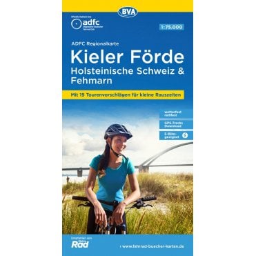 Kieler Förde/Fehmarn/Holsteinische Schweiz Regional Cycling Map