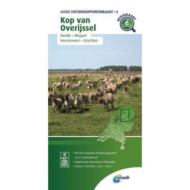 Kop van Overijssel - ANWB Netherlands Bicycle Junction Map 6