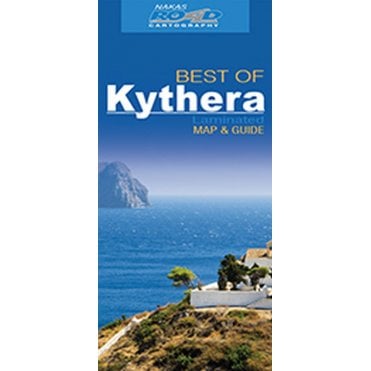 Kythera (Greece) 'best of' tourist map with information guide