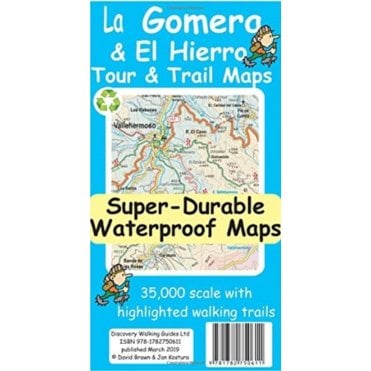 La Gomera & El Hierro Tour & Trail Super-Durable Map