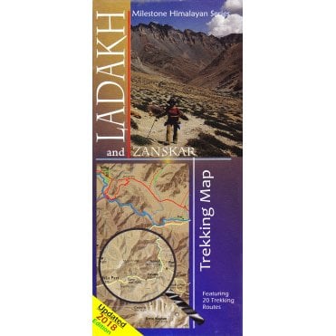 Ladakh & Zanskar: Trekking Map
