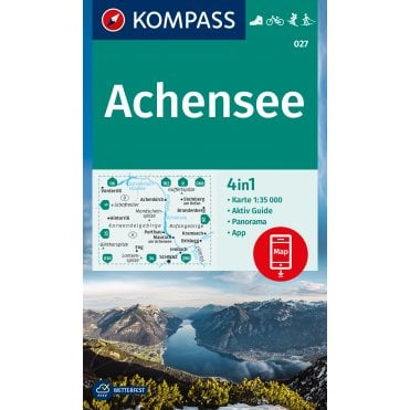 Lake Achen | Kompass hiking map 027