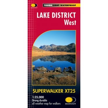 Lake District - West XT25 Superwalker Map