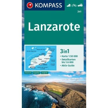 Lanzarote | Kompass hiking map 241