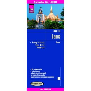 Laos Map - Reise Know-How