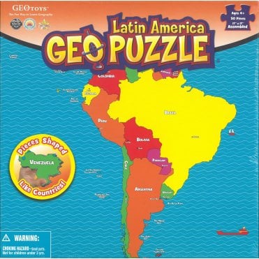 Latin America Jigsaw GeoPuzzle