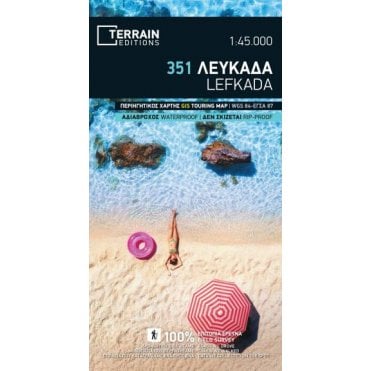 Lefkada Terrain Map 351