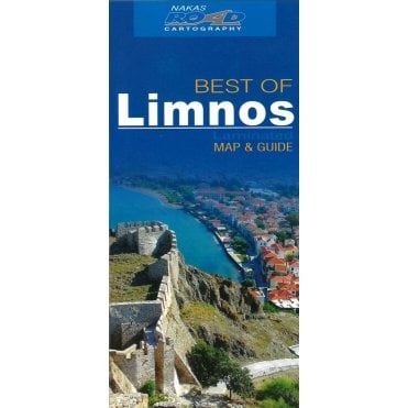 Limnos (Greece) 'best of' tourist map with information guide