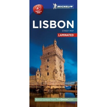 Lisbon - Michelin City Map 9208 - Laminated
