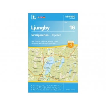 Ljungby (Sweden) - Norstedts Outdoor map 16