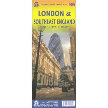 London & South East England Travel Map