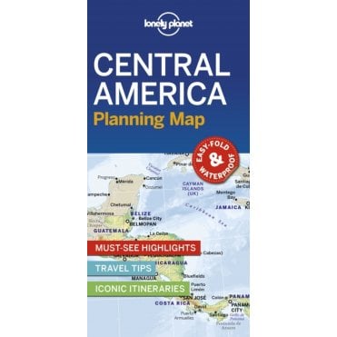 Lonely Planet: Central America Planning Map