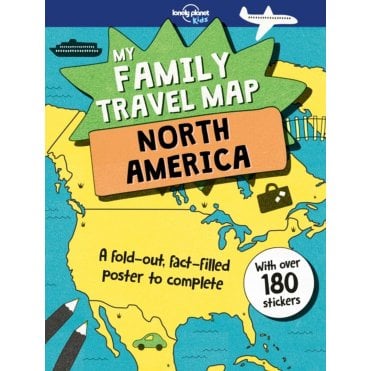 My Family Travel Map: North America