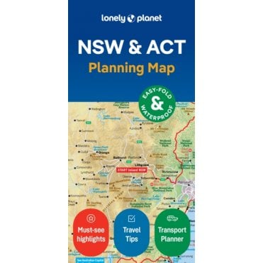 Lonely Planet: New South Wales & ACT Planning Map