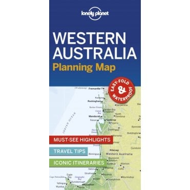Lonely Planet: Western Australia Planning Map