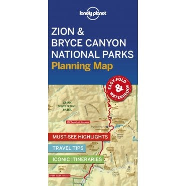 Zion & Bryce Canyon National Parks Planning Map