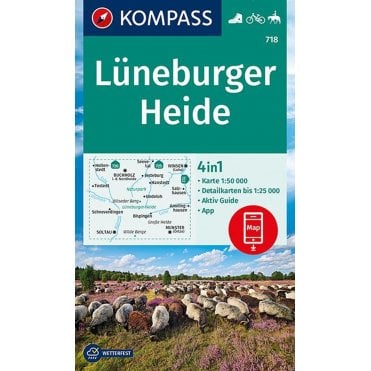Luneburg Heath | Kompass hiking map 718