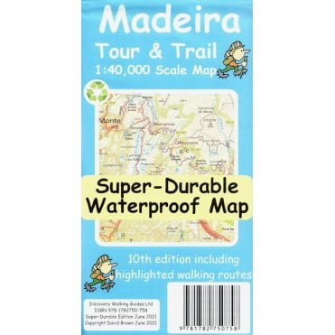 Madeira Tour & Trail Map: Super-Durable Edition