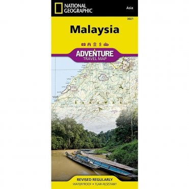 Malaysia Adventure Map - Nat Geo 3021