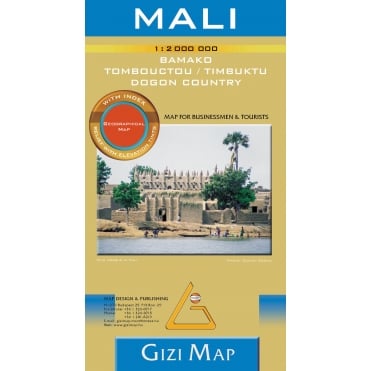 Mali Geographical Map