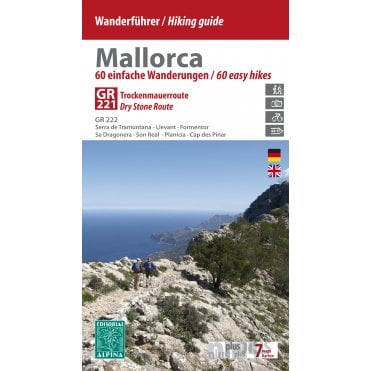 Mallorca hiking guide GR221-GR222. Hiking map & guide