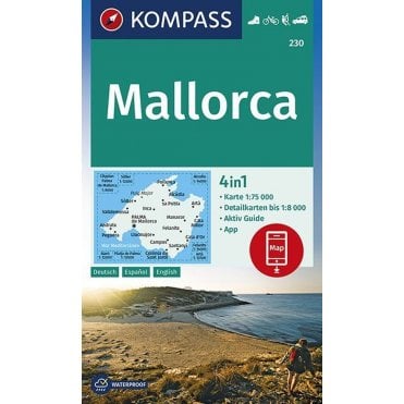 Mallorca | Kompass hiking map 230