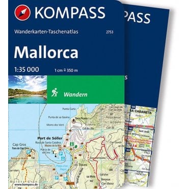 Mallorca | Kompass pocket hiking Atlas 2753