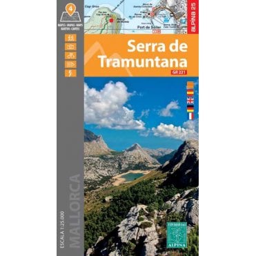 Mallorca: Serra de Tramuntana (4 Map Set). Four map set