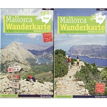 Mallorca: Serra Tramuntana Hiking Map
