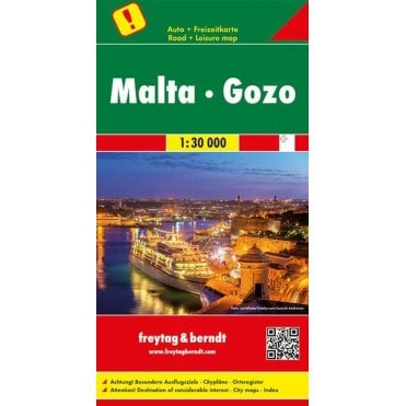 Malta - Gozo Road Map