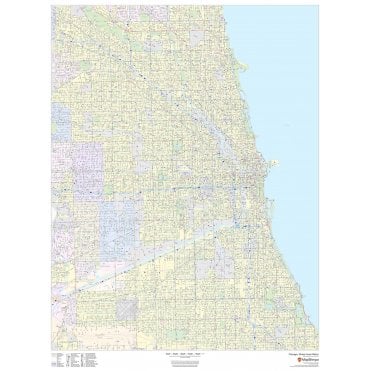 Chicago, Illinois Inner Metro - Portrait