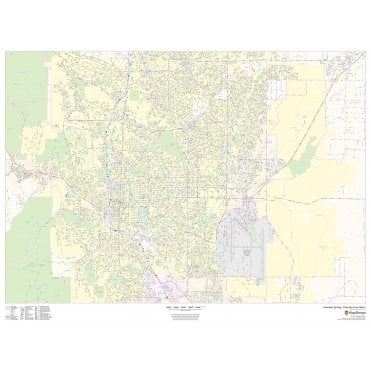 Colorado Springs, Colorado Inner Metro - Landscape