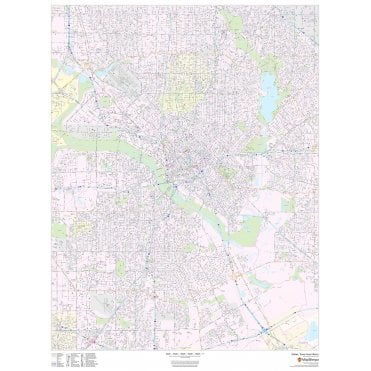 Dallas, Texas Inner Metro - Portrait